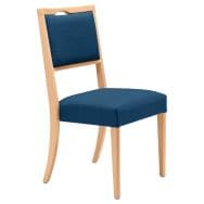 Chaise intégrale Confort assise et dossier ginkgo - structure hêtre