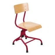 Chaise maternelle ergonomique Mona réglable en hauteur