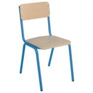 Chaise scolaire 4 pieds Forum2 T5 coloris bleu