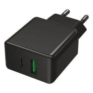 Chargeur secteur 2 ports USB C quick charge- Dacomex