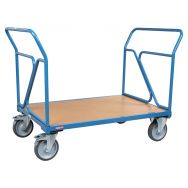 Chariot 2 dossiers tube Force 500 kg roues en rectangle - Fimm