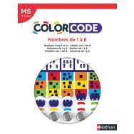Colorcode - Nombres de 1 à 6