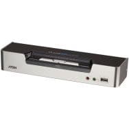 Commutateur KVM Double Écran DVI/US+Audio 2 ports ATEN