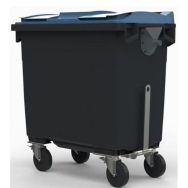 Conteneur mobile SULO - Timon d'attelage - Tri des déchets  -  770 L