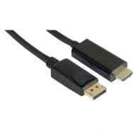 Câble DisplayPort 1.2 vers HDMI® 1.4 noir - 3m