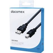 Câble USB 2.0 Type-A - Type-B - 1,8 m DACOMEX