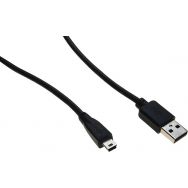 Cordon USB 2.0 type A et mini B - 1,5 m