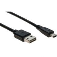 Cordon USB 2.0 type A reversible / mini B 2,0 m