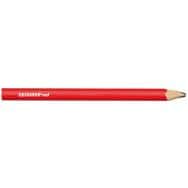 Crayon à main L.175mm ovale rouge 12pcs.