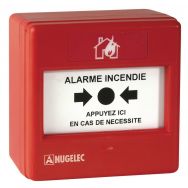 Déclencheur manuel alarme incendie rouge