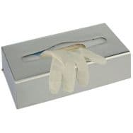 Distributeur mouchoirs et gants rectangulaire - Inox-1 boîte