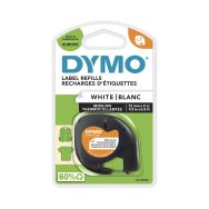 Étiquettes pour tissus thermocollants Dymo LT noir/blanc 12 mm x 2 m