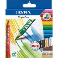 Etui 12 crayons Triple One triangulaire Ferby Ø mine 6,25 mm