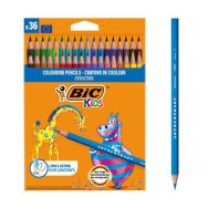 Etui 36 crayons couleurs ass. BIC Kids Evolution Ecolutions