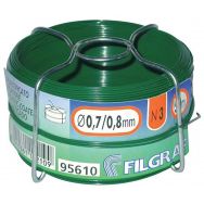 Fil plastifié vert Filgraf 5 bobine 50m ø80 mm