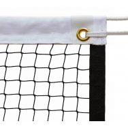 Filet de badminton entr. Huck fil Ø 1,2mm + câble kevlar m linéaire