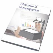 Film polyester pour rétroprojection pour photocopieur A4 (Boite de 100)