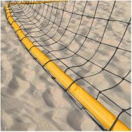 Gaines lestées pour filet de beach soccer - longueur 8,8 m - la paire