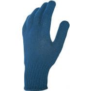 Gant de protection tricoté avec enduction de pvc bleu - 10 paires