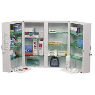 Grande armoire à pharmacie ROSSIGNOL 2 portes modèle avec kit de base.