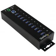 Hub USB 3.0 industriel à 10 ports avec protection contre surtensions/ESD (DES)
