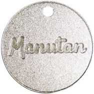 Jeton numéroté de 301 à 1000 - Aluminium 30 mm - 100 pièces - Manutan Expert