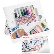Kit de démarrage 8 marqueurs Acrylic + bloc cartes postales