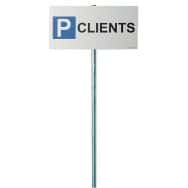 Kit panneau parking - P clients