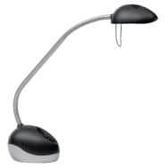Lampe de bureau LED Ixe Noir/Gris métal