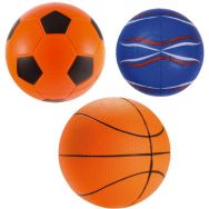 HTI Toys & Games Fun Sport Taille 5 Lot de 3 Ballons de Football en Mousse