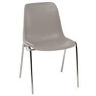 Lot 5 chaises Panama accrochable coque polypropylène M2