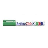 Lot de 12 Marqueur permanent Artline 700 - 0,7mm - vert - Artline