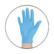 Lot de 200 gants d'examen nitrile bleu basic -HALYARD