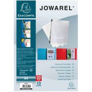 Lot de 20 Faisceaux standard jowarel® en polypropylène 20 vues A4