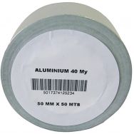 Lot de 24 Adhésif Aluminium 40µ 50 m X 50 mm