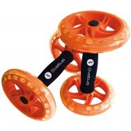 Lot de 2 doubles AB wheel orange Sveltus