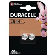 Lot de 2 piles bouton alcaline Duracell spécialeR44 1,5 V