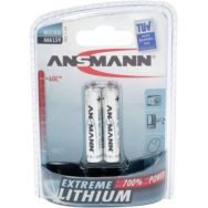 Lot de 2 piles lithium 5021013 FR03 / AAA