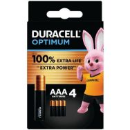 Lot de 4 Duracell Optimum AAA x4