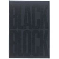 Lot de 5 Bloc Black block 29,7x21cm - Papier jaune ligné