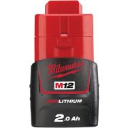 M12 B2 - 12V 2,0Ah  Red Lithium  - système M12
