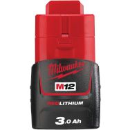 M12 B3 - 12V 3,0Ah  Red Lithium - système M12