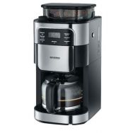 Machine à café Avec broyeur SEVERIN - 4810 - 1000 Watts-noir&inox