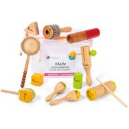 Malle instruments en bois pour les petits