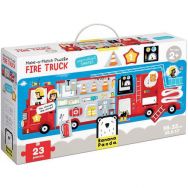 Maxi puzzle camion de pompier