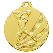 Médaille - basket - or - 40 mm