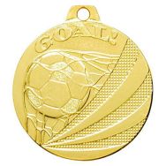 Médaille - football ballon - or - 40 mm