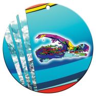 Médaille céramique - natation masculine - 70mm