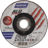 Meule d'ébarbage aluminium - Norton