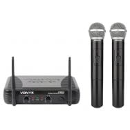 Microphone sans fil STWM712 set de 2 micros main VHF
